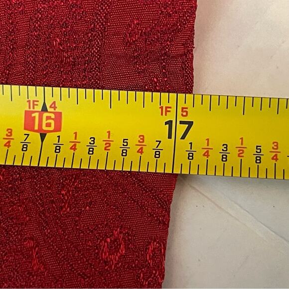 Jade Ruby Red Rhinestone Party Event Quiet Luxury Sheath Dress NWOT Size 10 - Picture 12 of 14